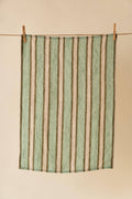 Elegant Striped Linen Kitchen Towel